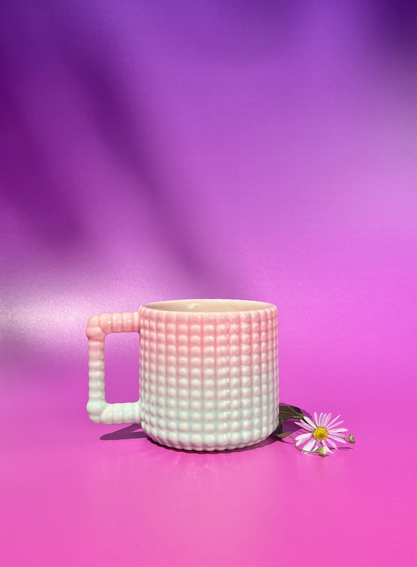 Gozarian Mug with Big Dimple Texture in Birthday Fade