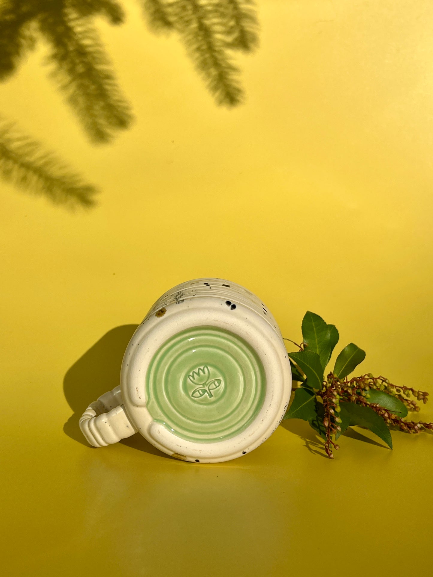 PREORDER Rizzo Mug with Horizontal Texture in Calico