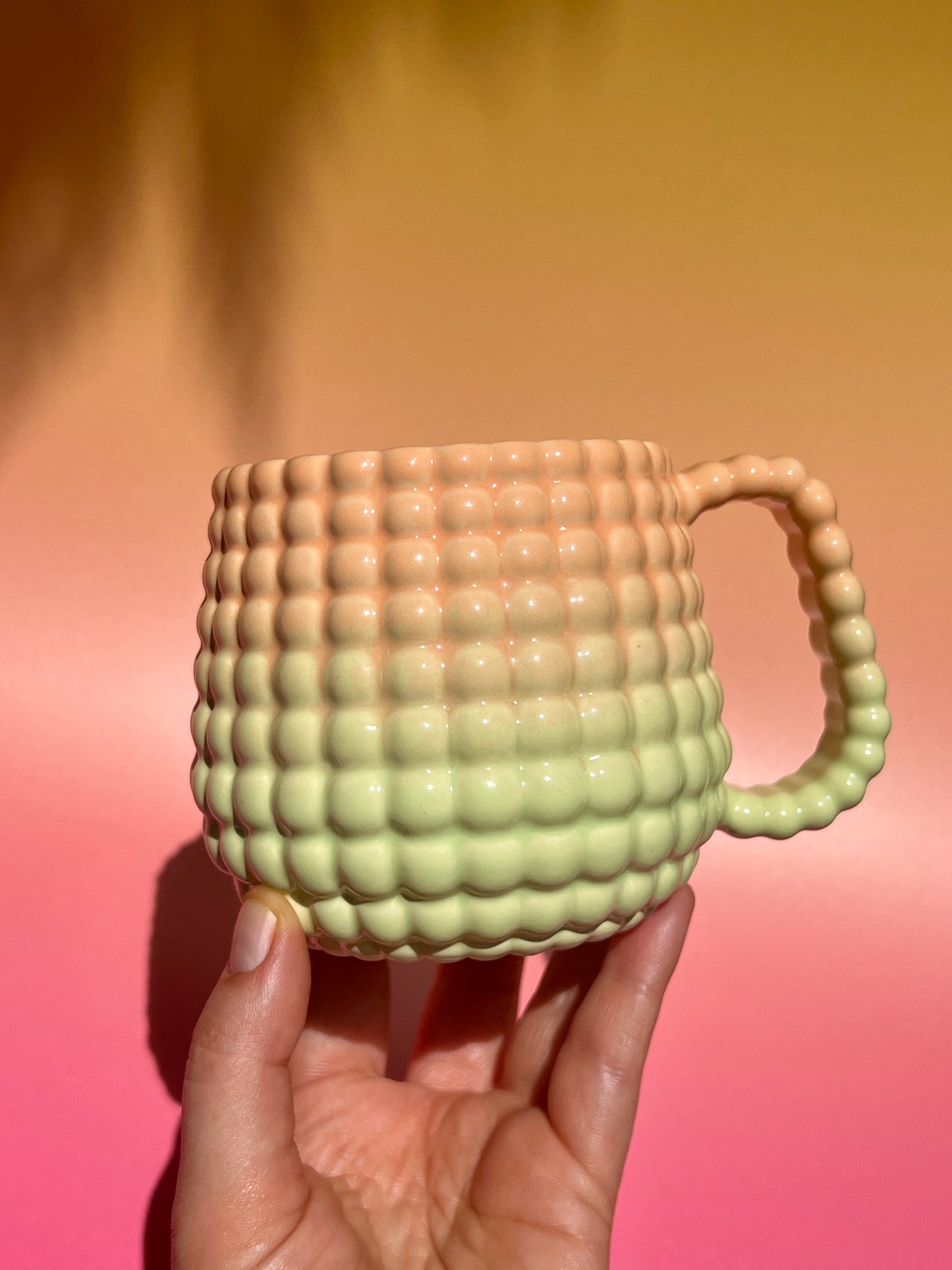 Ludo Mug with All Over Big Sherbert Fade