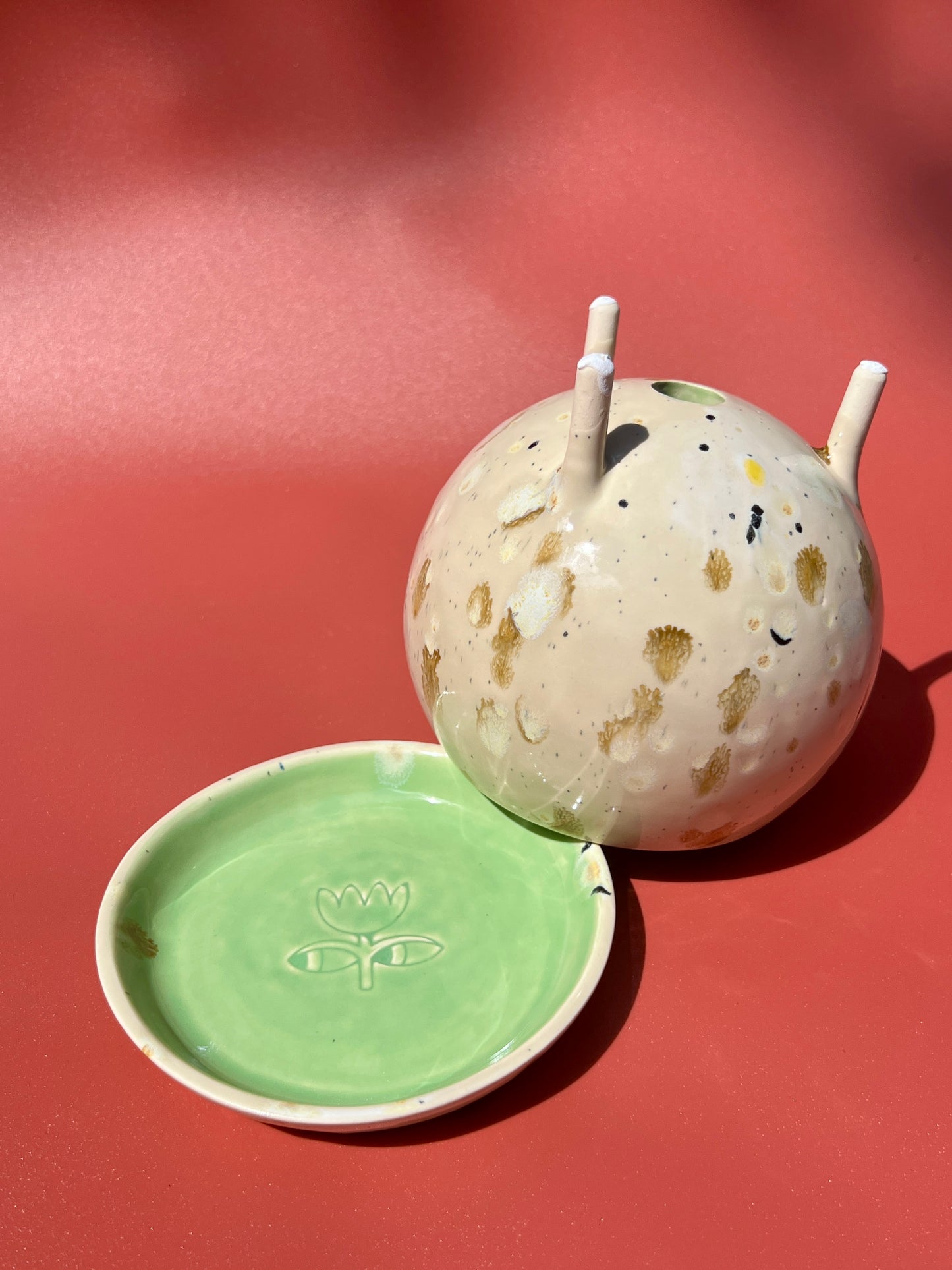 The Baby Billina Planter in Calico