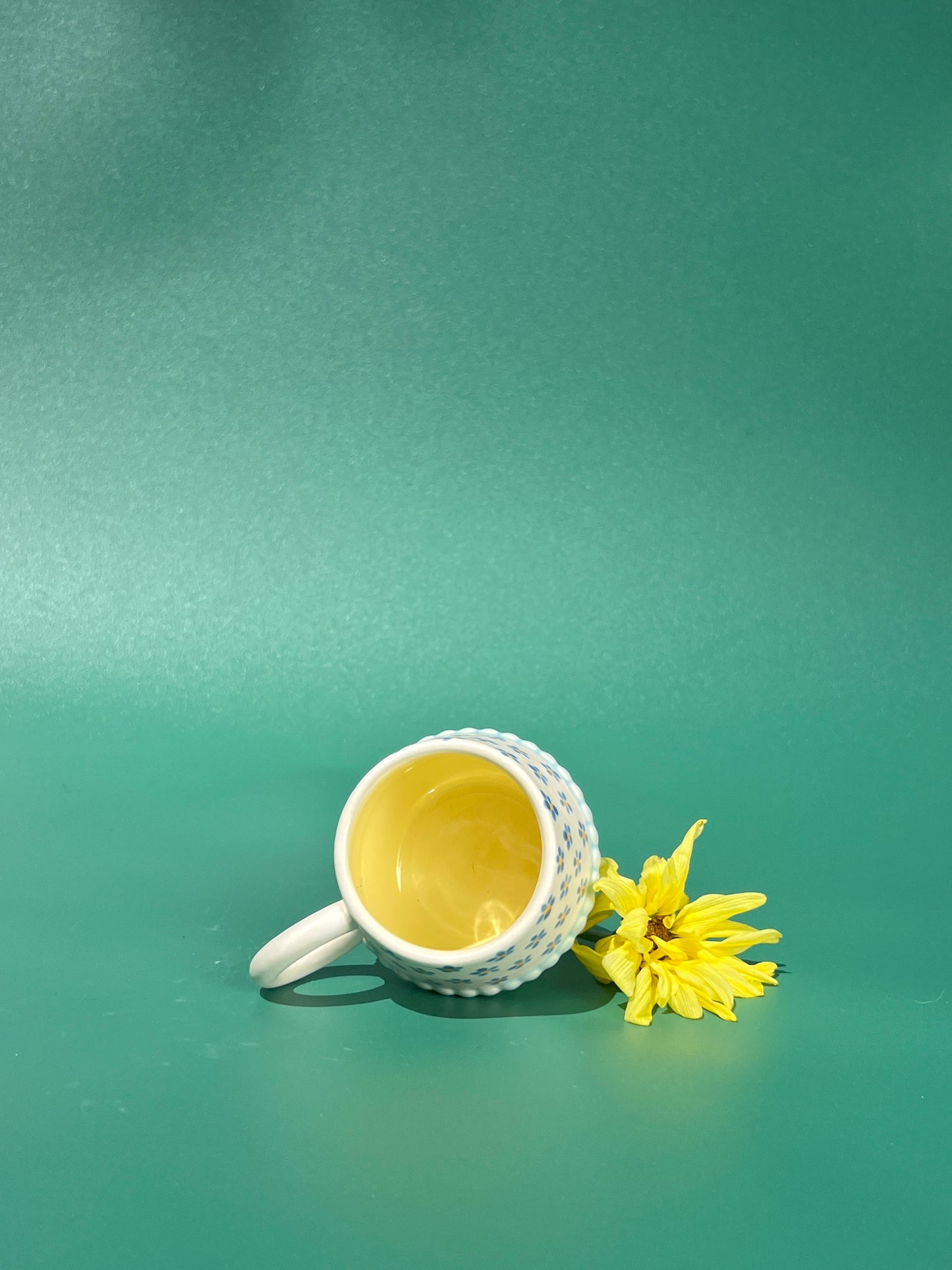 Vizzini Espresso Mug in Corn Flower
