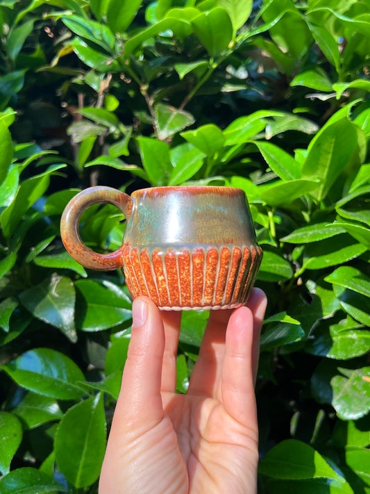 Vizzini Espresso Mug in Amber