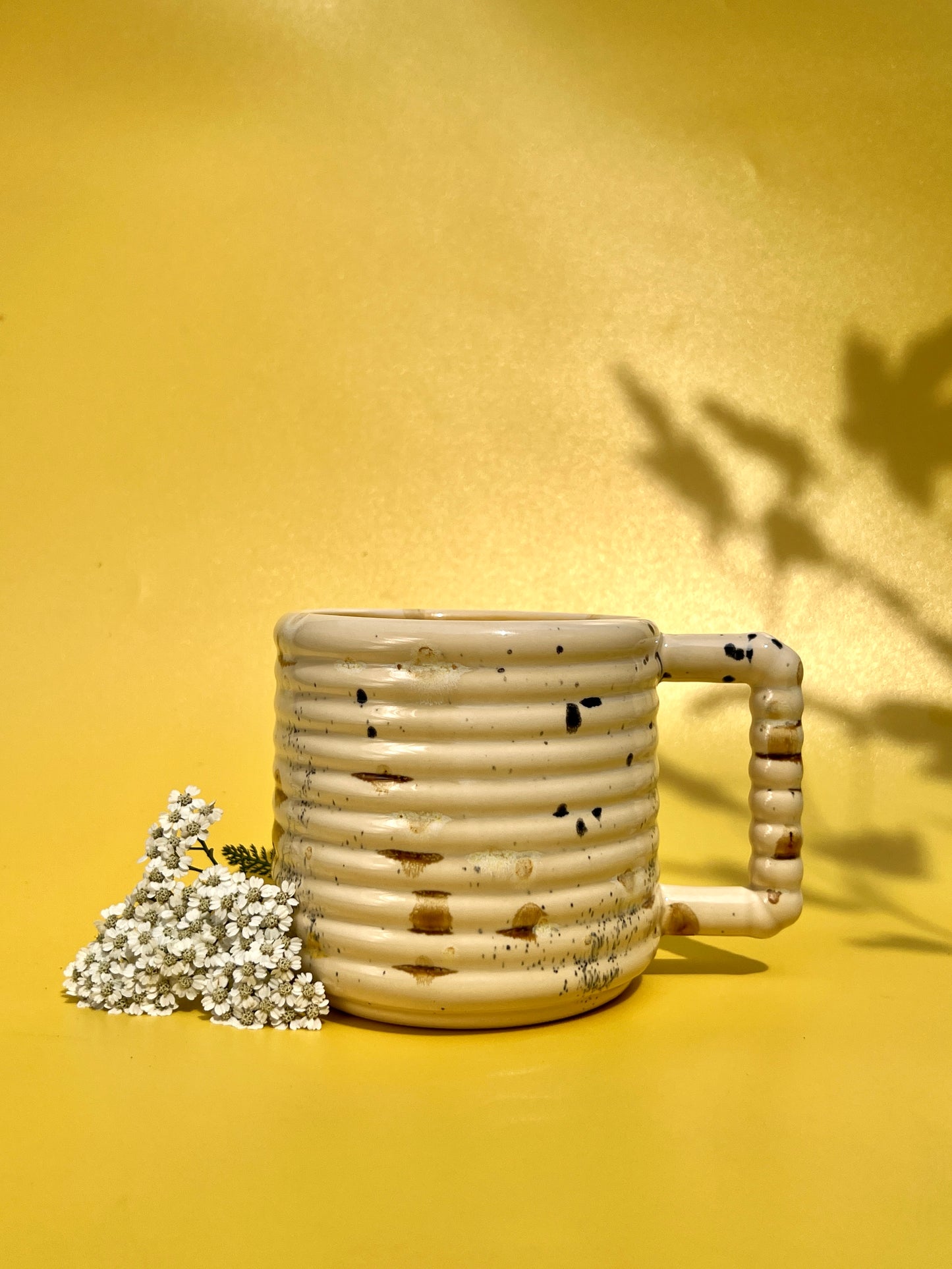 PREORDER Gozarian Mug with Horizontal Texture in Calico