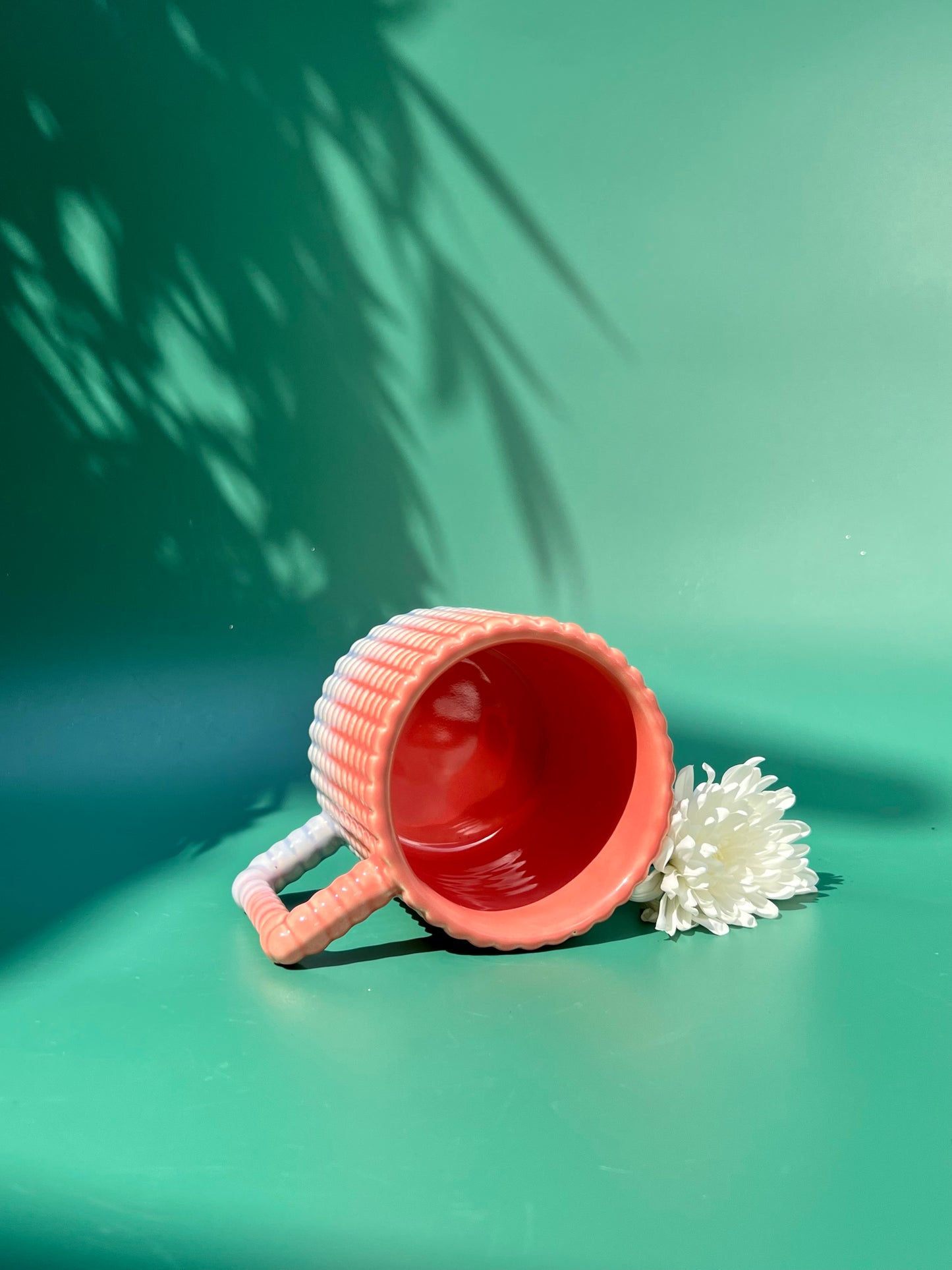 Gozarian Mug with Big Dimple Texture in Sunset Fade