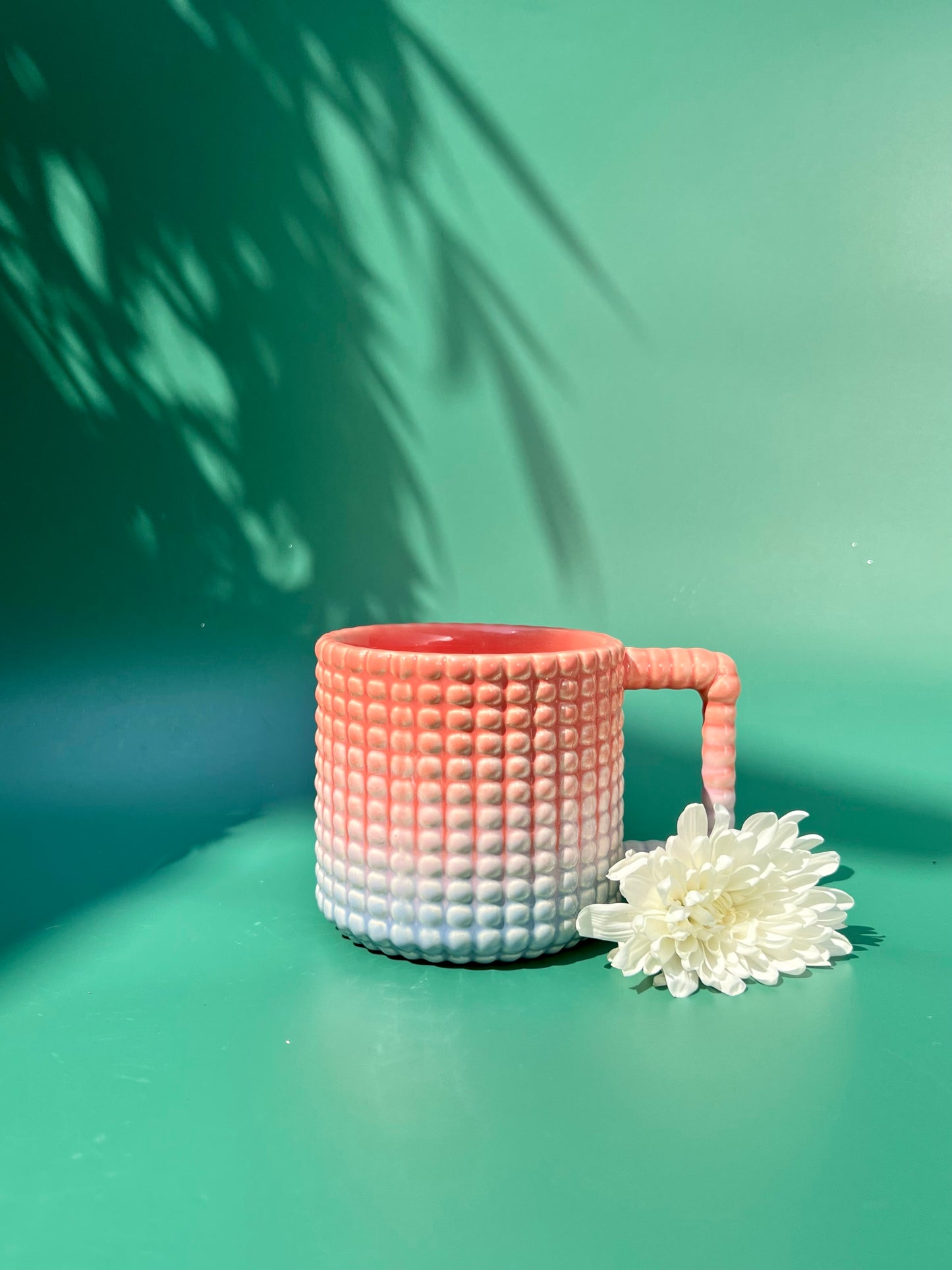 Gozarian Mug with Big Dimple Texture in Sunset Fade