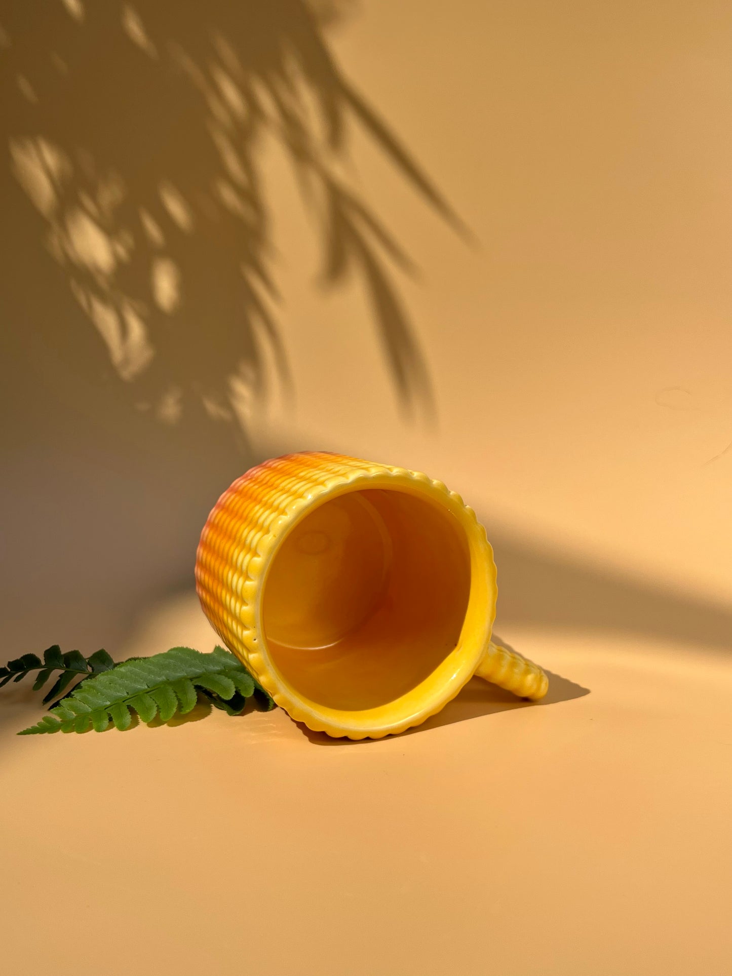 ♥PREORDER♥ Gozarian Mug with Big Dimple Texture in Sunrise Fade