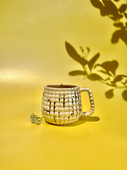 14oz Ludo Mug with All Over Big Dimple in Calico