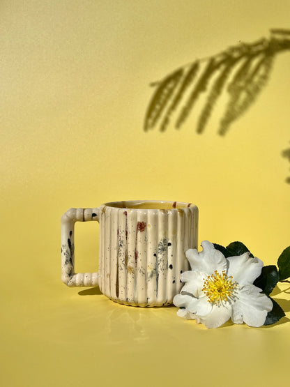 PREORDER Gozarian Mug with Vertical Texture in Calico