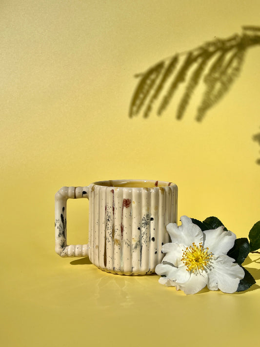 PREORDER Gozarian Mug with Vertical Texture in Calico