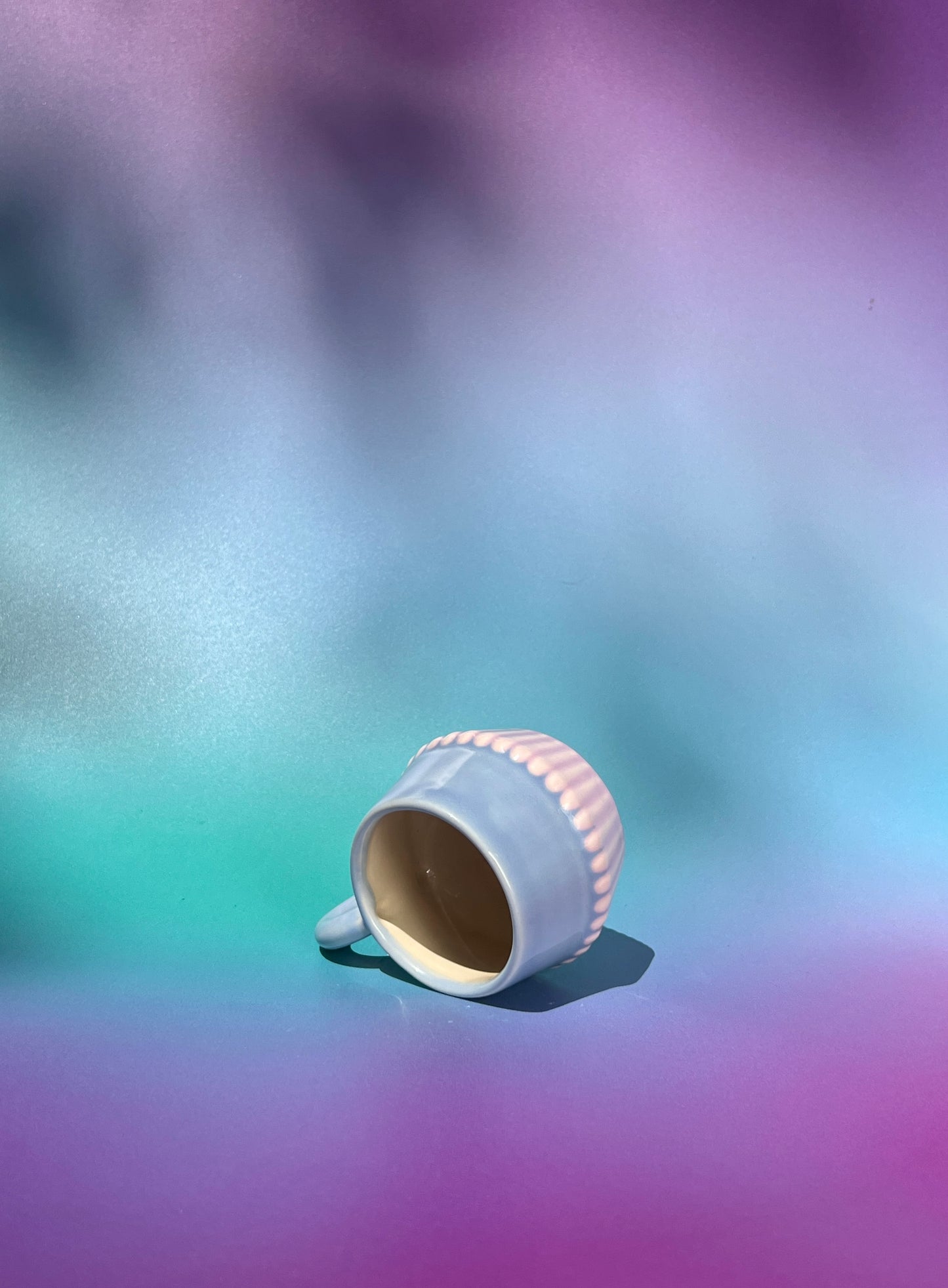 4oz Vizzini Espresso Mug in Purples