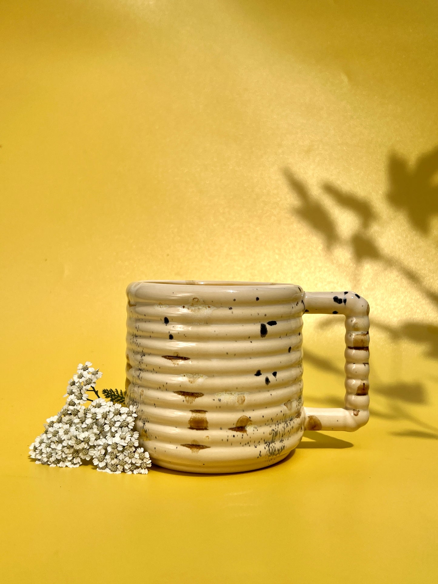 ♥PREORDER♥ Gozarian Mug with Horizontal Texture in Calico